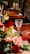 A beautifully arranged dining table with elegant tableware and fresh flowers.