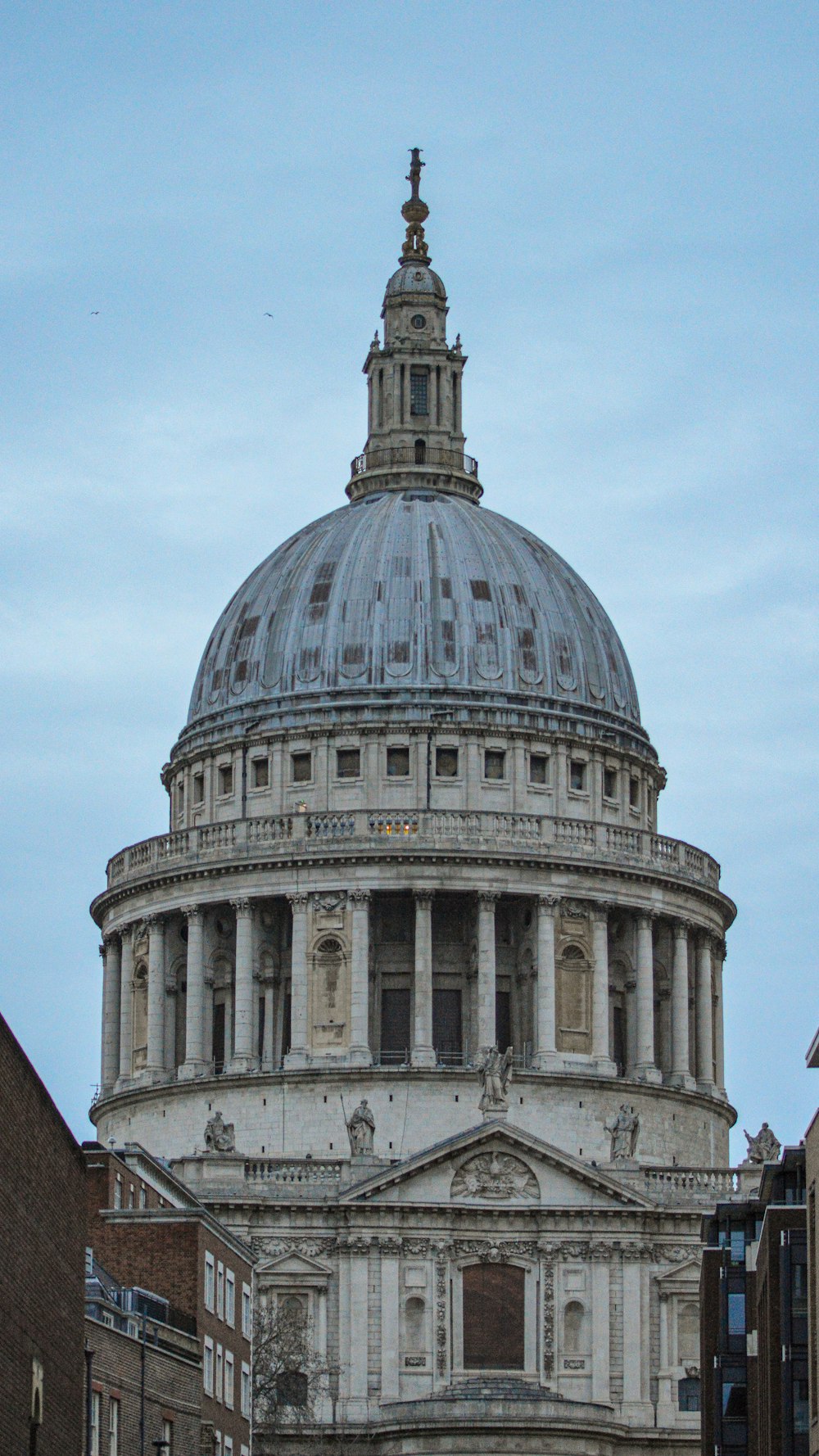 a large building with a dome on top of it