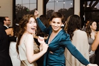 Guests dancing joyfully at a corporate party managed by msc entertainment.