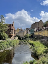 Scenic view of the Ain region highlighting local businesses and community.