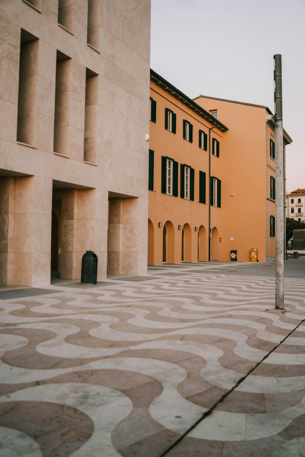 a building that has a clock on the side of it