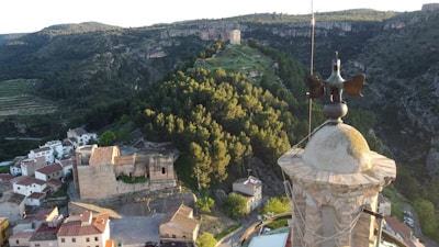 Aerial view showcasing the strategic location of the property.