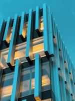 a very tall building with lots of windows