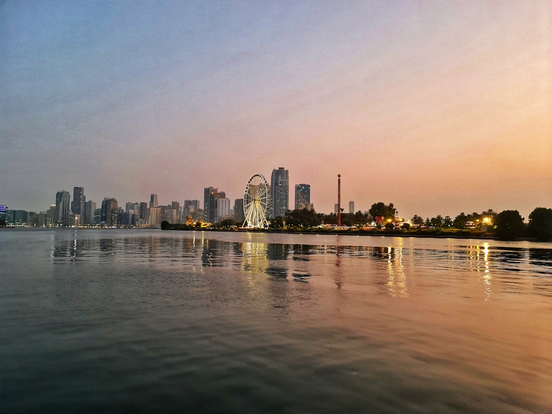 Sharjah corniche city view moving company professional photography