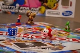 a close up of a monopoly board game