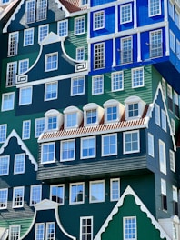 An innovative rental property with a unique architectural style.