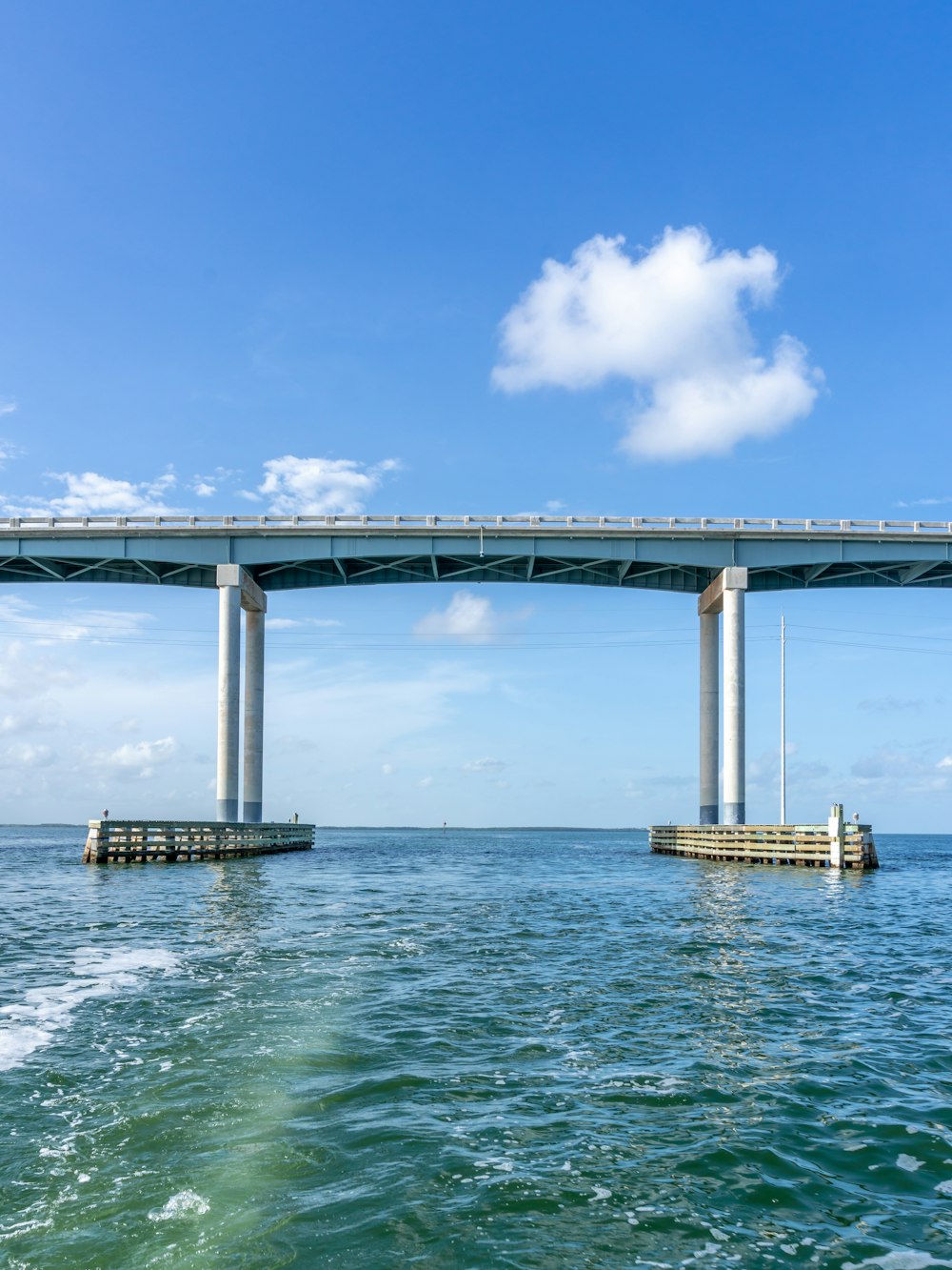 a large bridge over a body of water