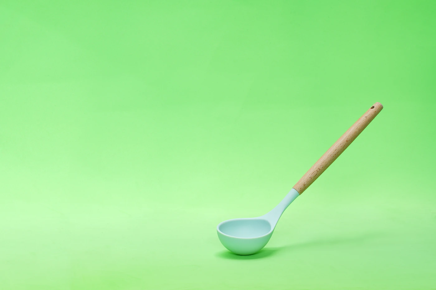 Wooden ladle