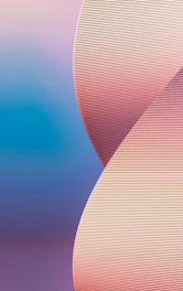 Abstract electric blue gradient lines forming a futuristic growth chart.