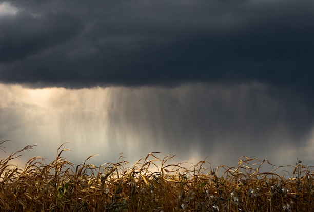 A close-up of a weather radar screen showing a storm approaching Hastings, Nebraska.