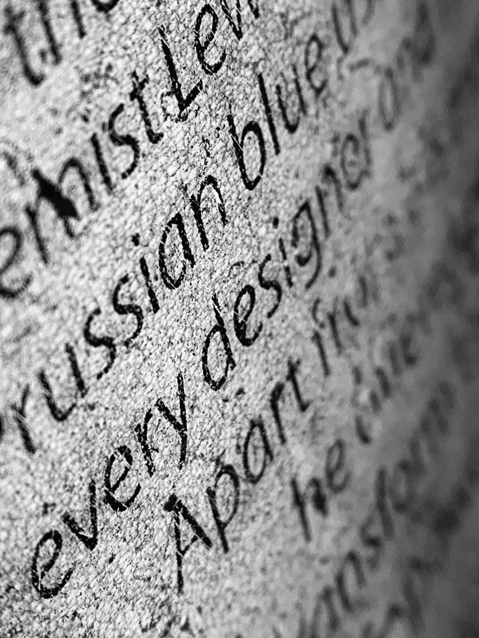 black and white bed linen