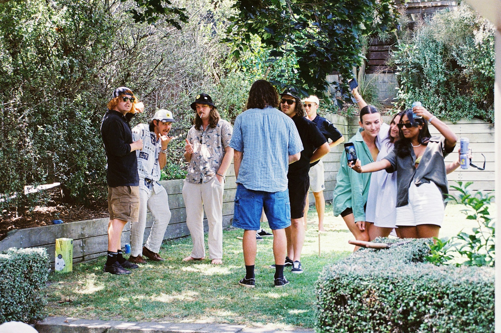 woman wearing yellow long-sleeved dress under white clouds and blue sky during daytime