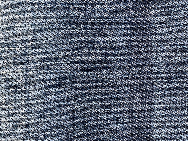 A close-up of soft, supportive denim fabric showcasing its quality.