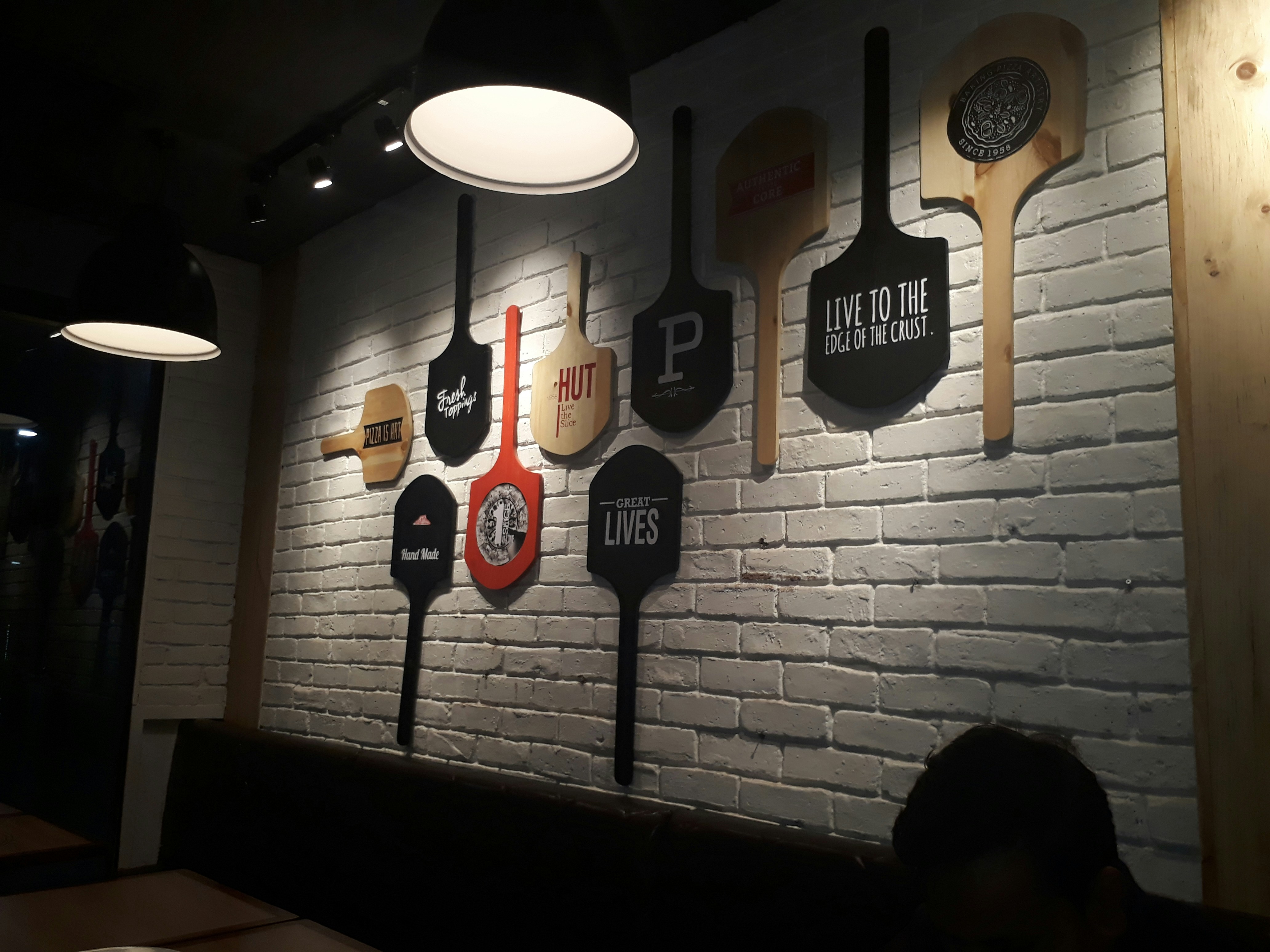 Restaurant wall