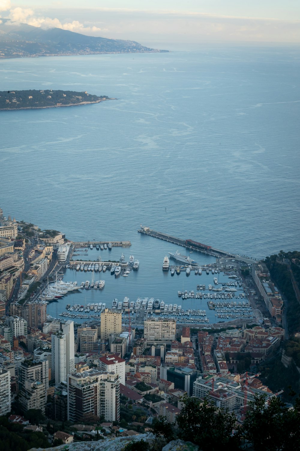 a large body of water filled with lots of boats