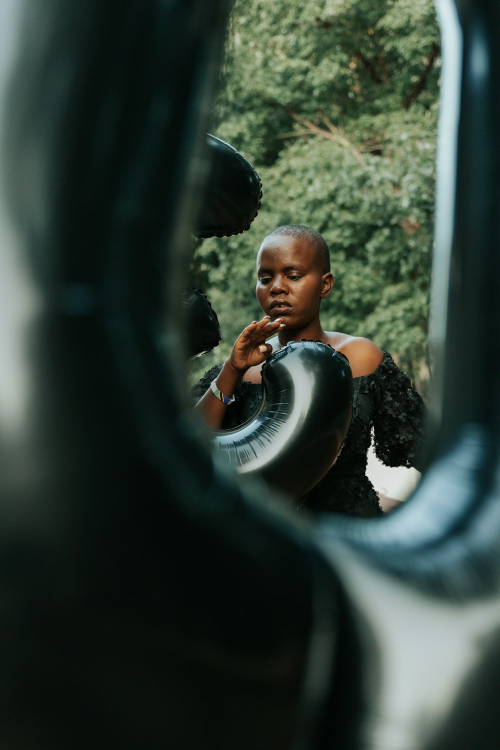 a man looking at himself in a mirror