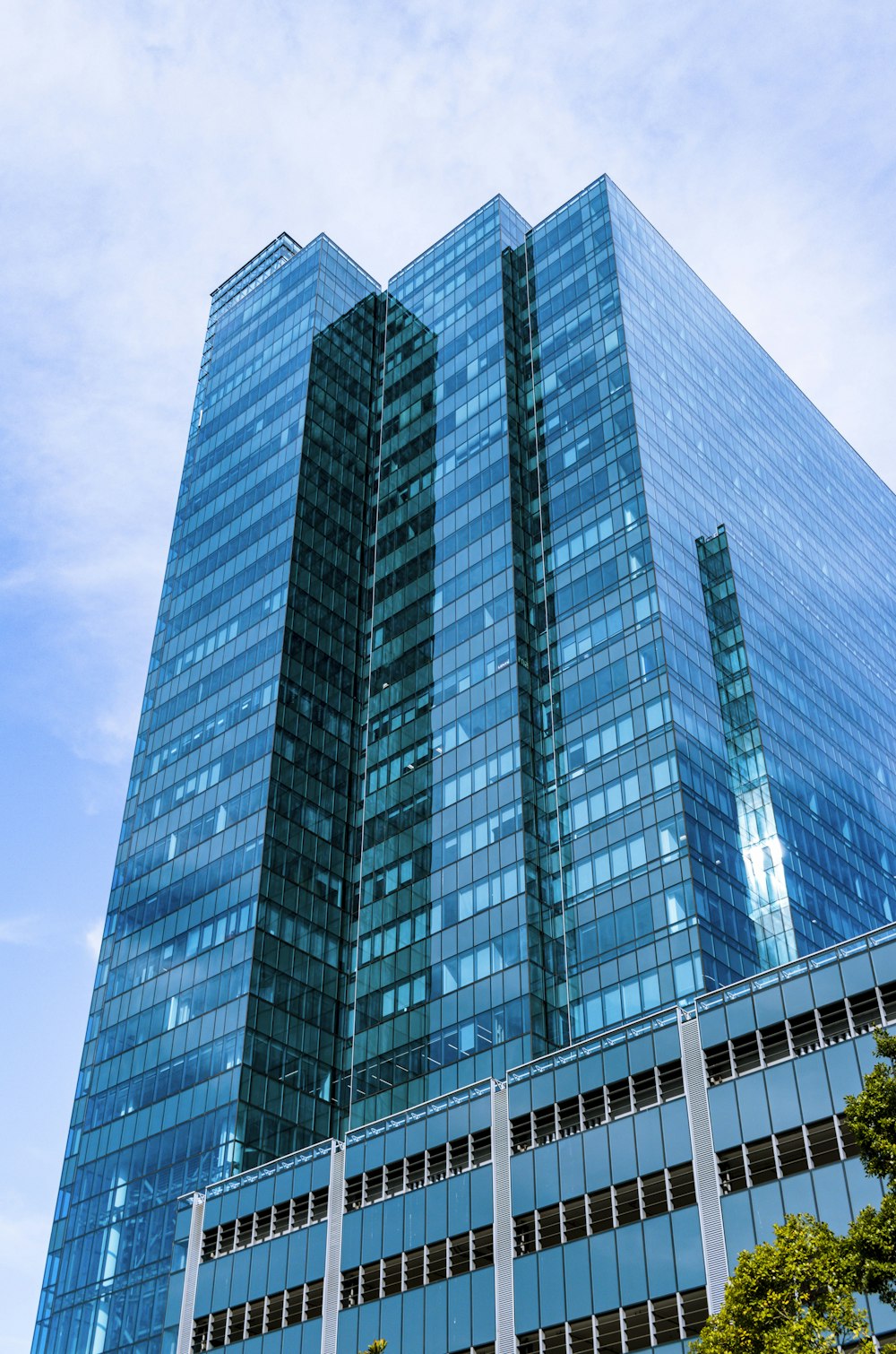 a very tall building with a lot of windows