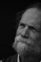 A striking portrait of an elderly man reflecting wisdom.