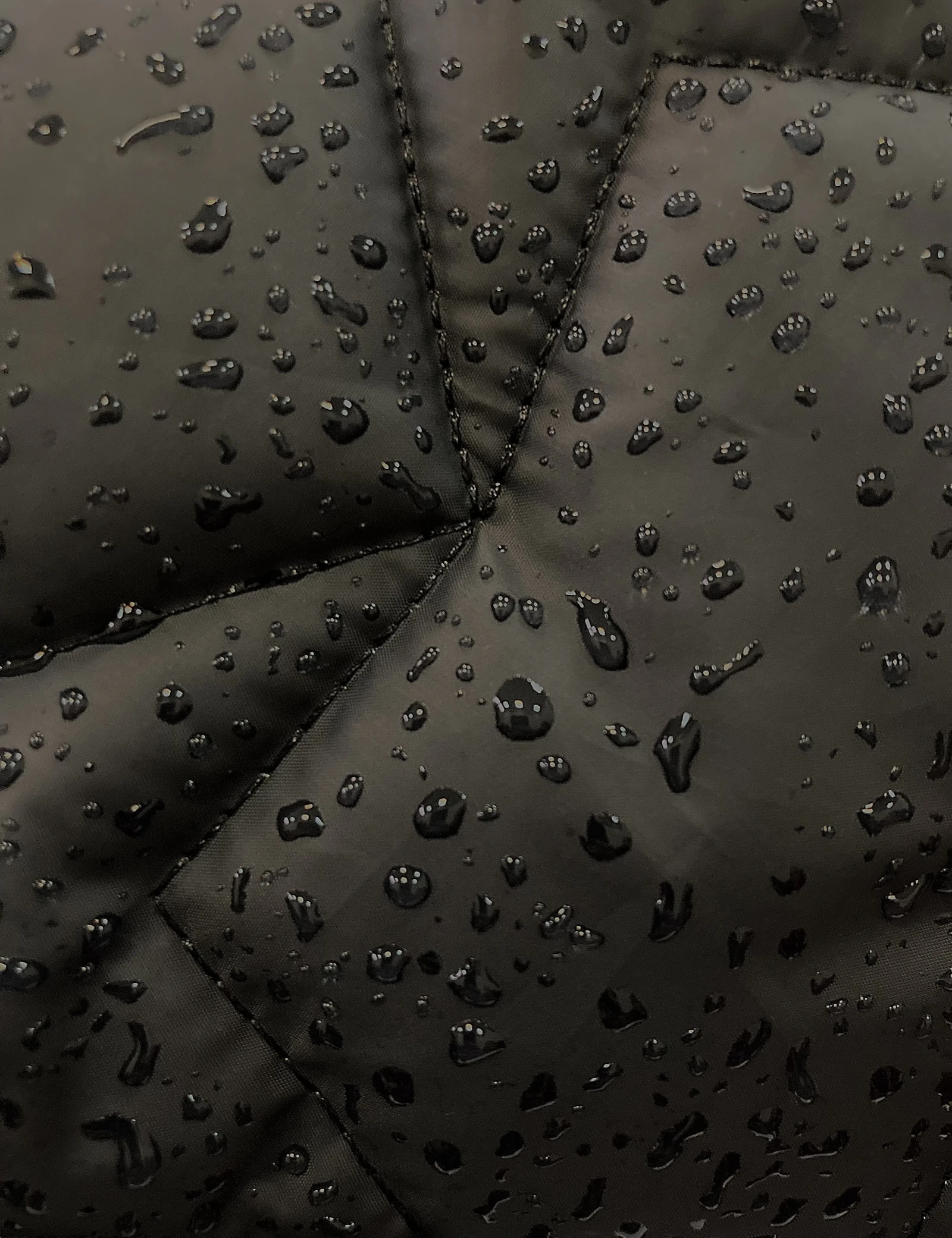 Seams close-up