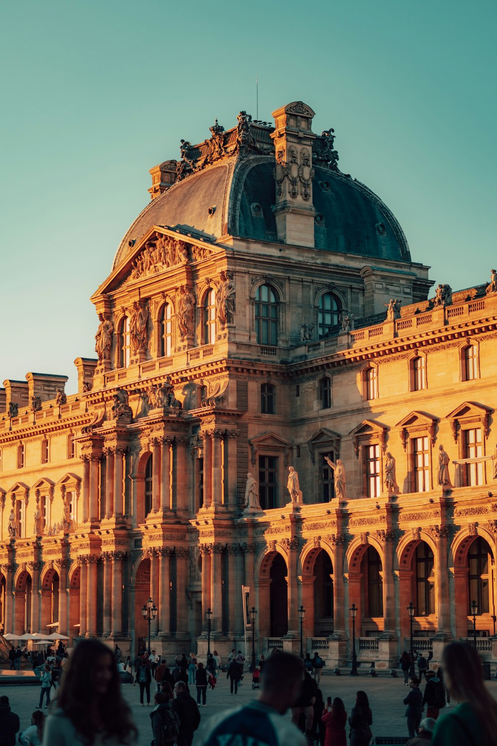 a large building with a dome on top of it