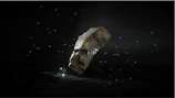 A glowing magical sigil etched into stone, pulsing softly in twilight.