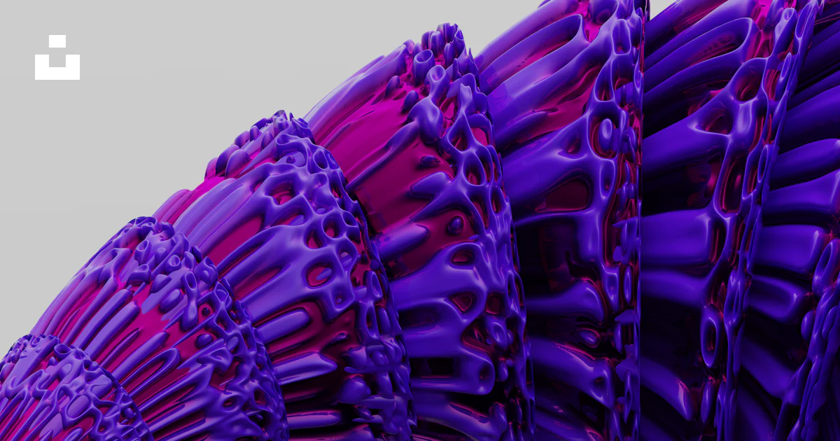 Prurple Object A close up of a purple object in the air photo – Free Digital image ...