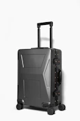 a piece of luggage with wheels on a white background