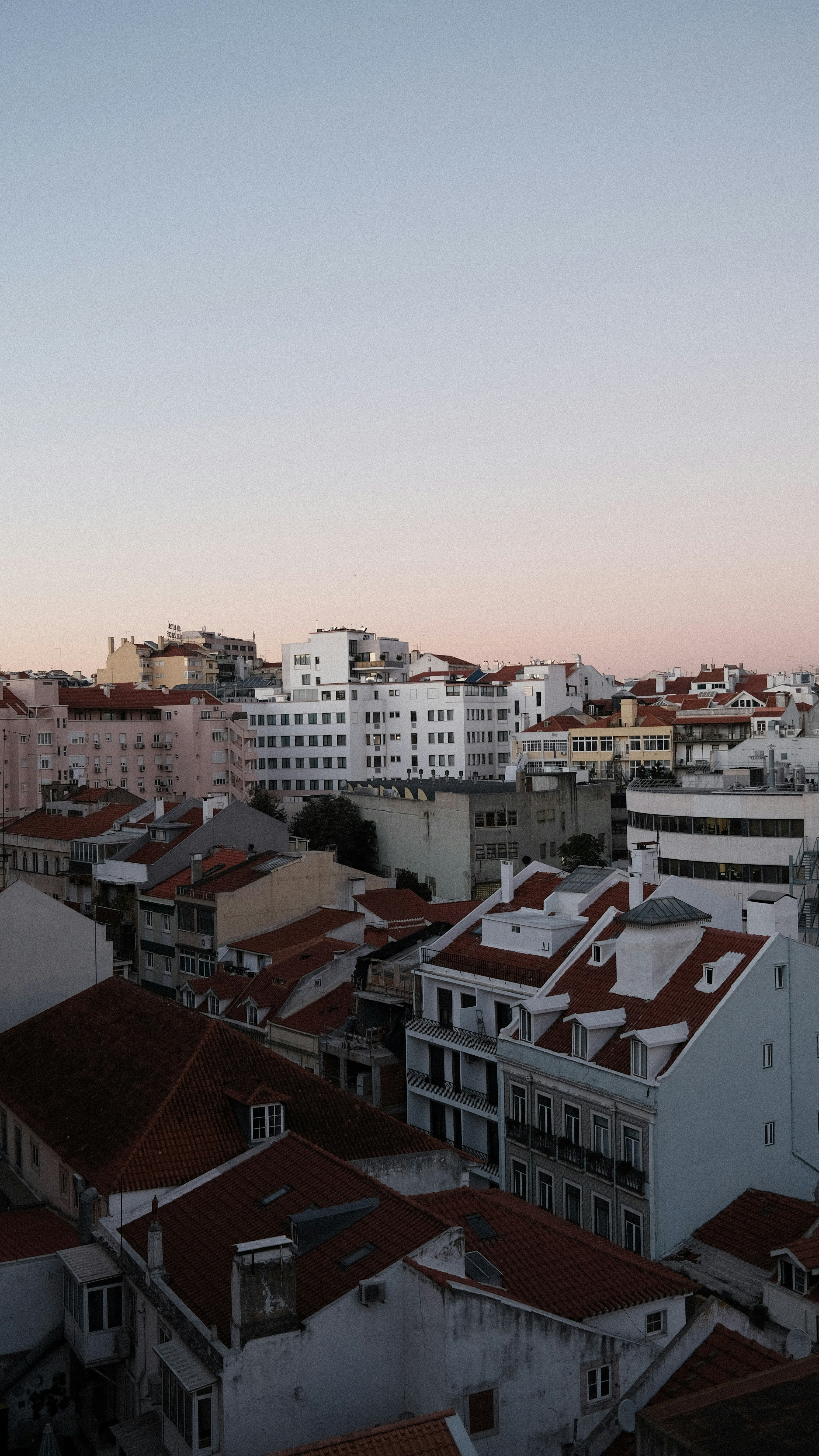 a view of a city with many buildings