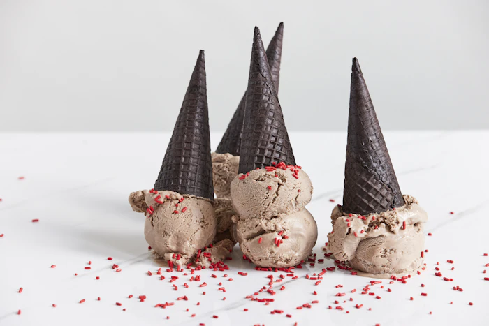 Mini Filled Waffle Cones (placeholder photo)
