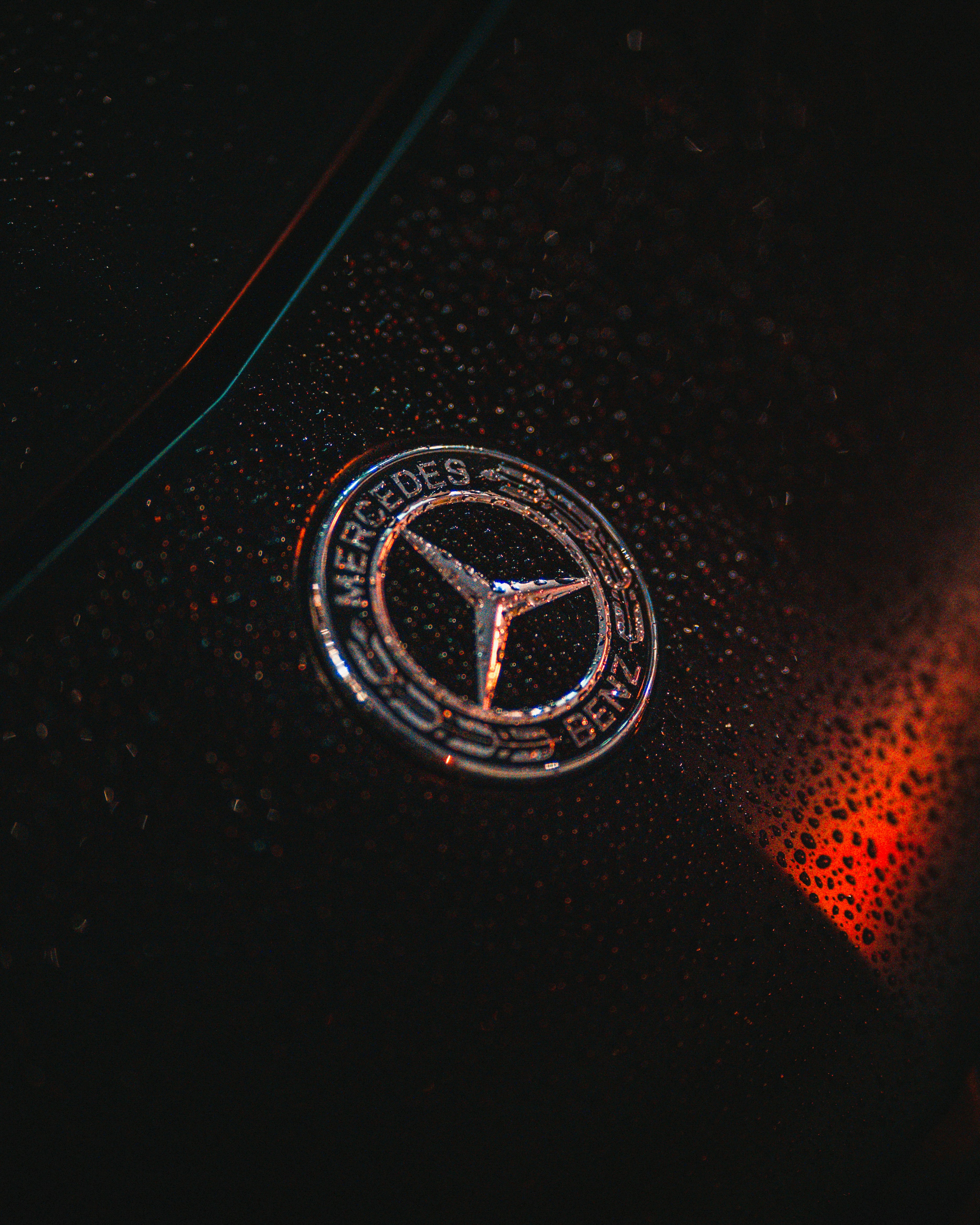 a close up of the emblem on a car