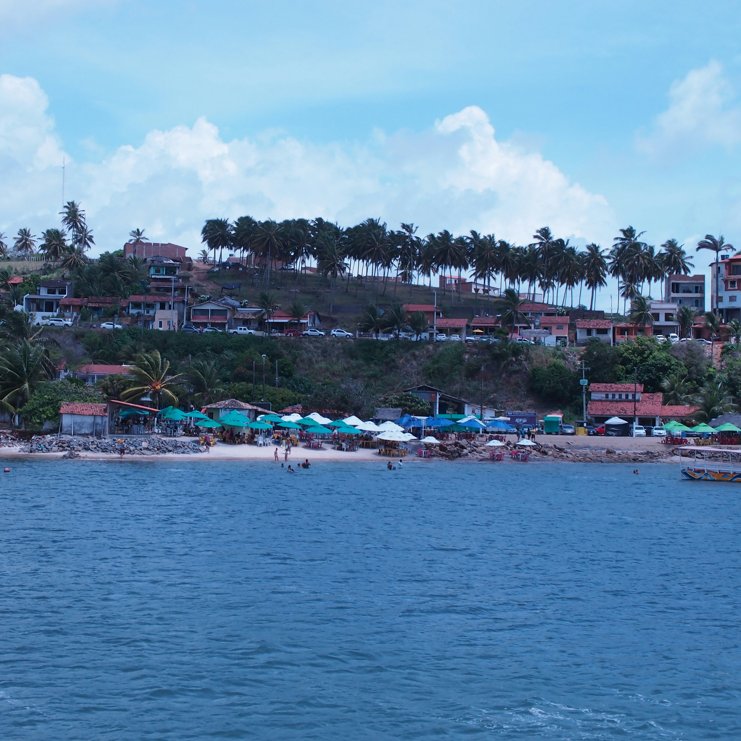 Coastal view of Puerto Limón