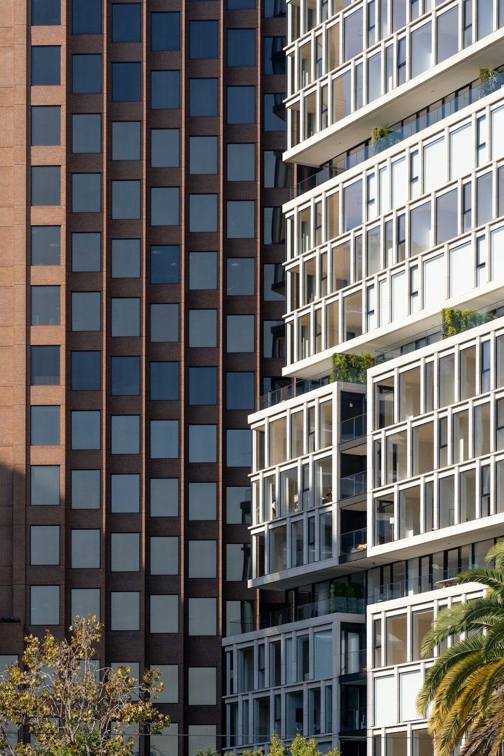 a tall building with a clock on the side of it