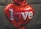 A heart-shaped red balloon with the word 'love' printed on it in white and a pink heart replacing the letter 'o', creating an affectionate theme.