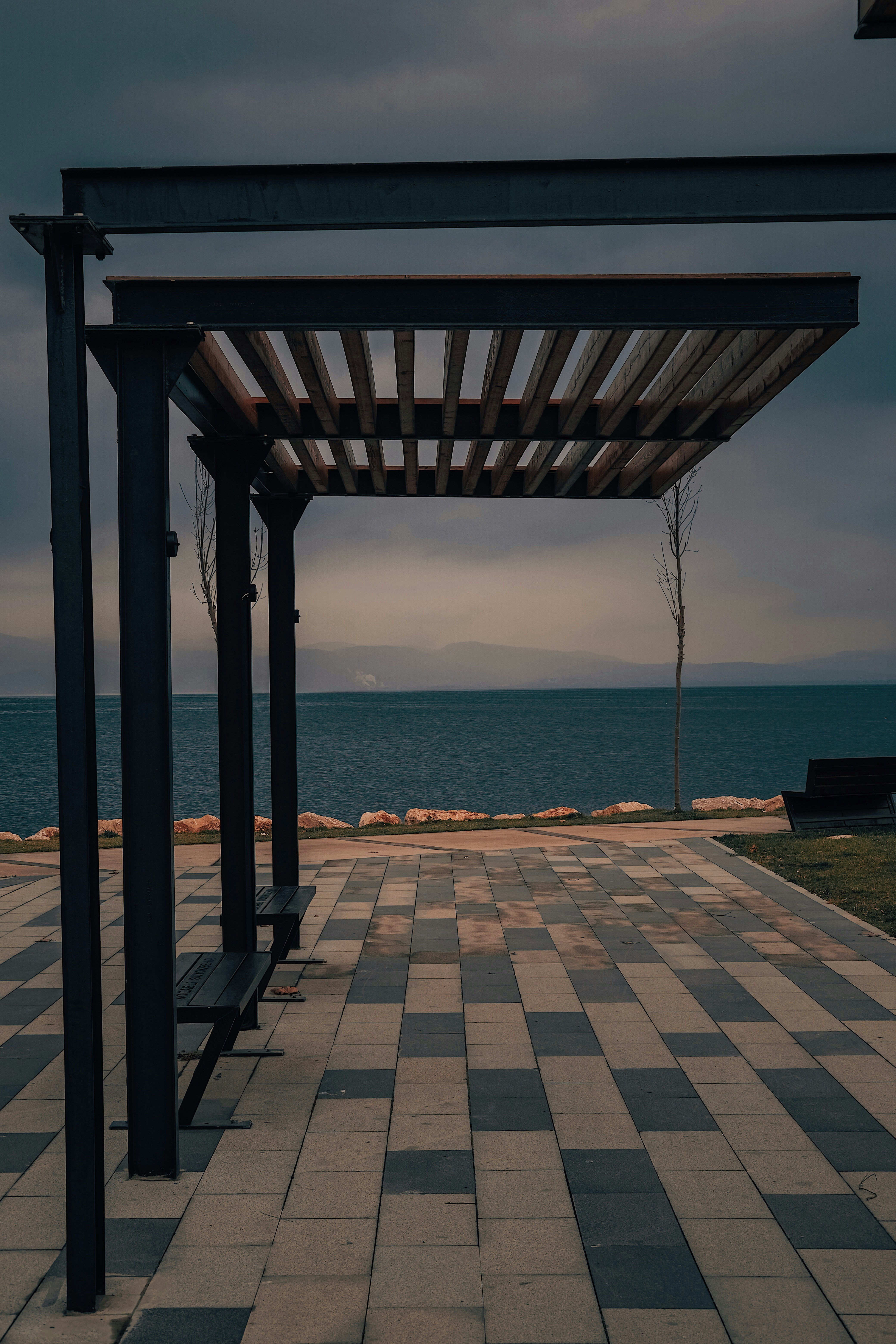 aluminum pergola
