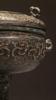 An ancient artifact showcasing the craftsmanship of past civilizations.