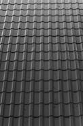 a black and white photo of a roof