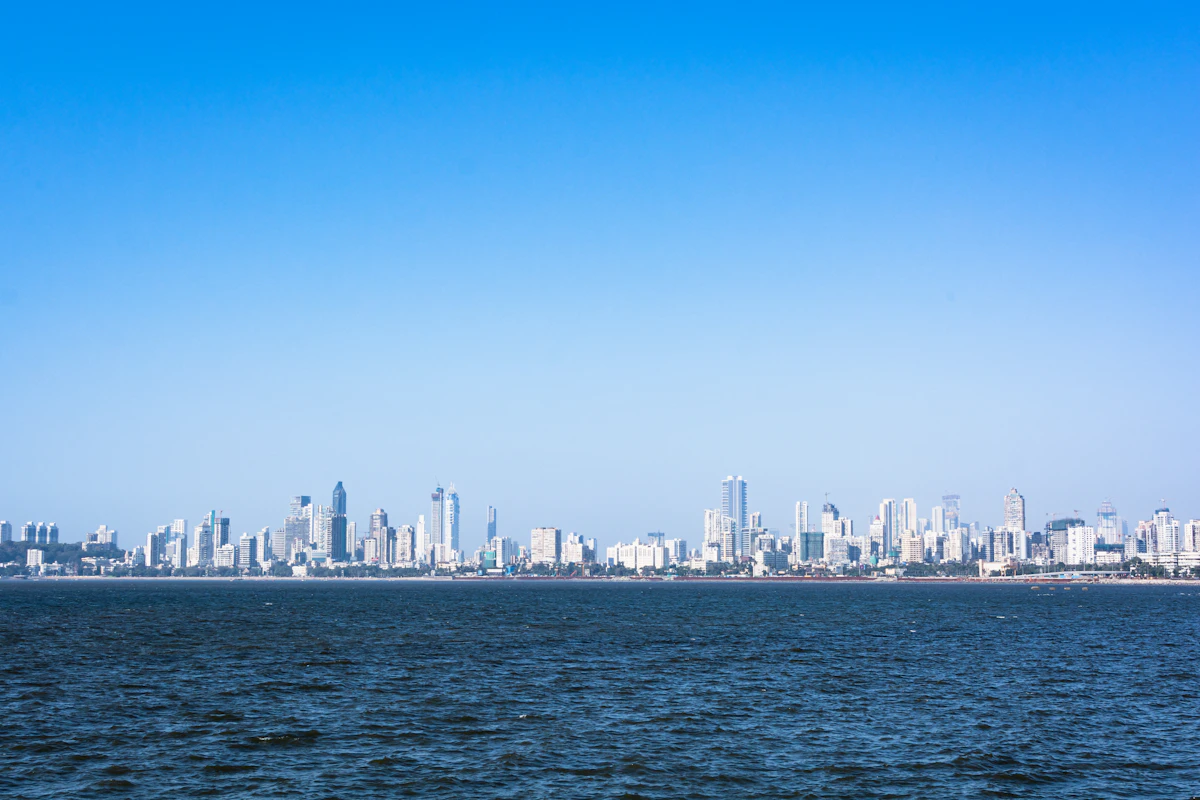 Bandra seafront and sea view, Mumbai