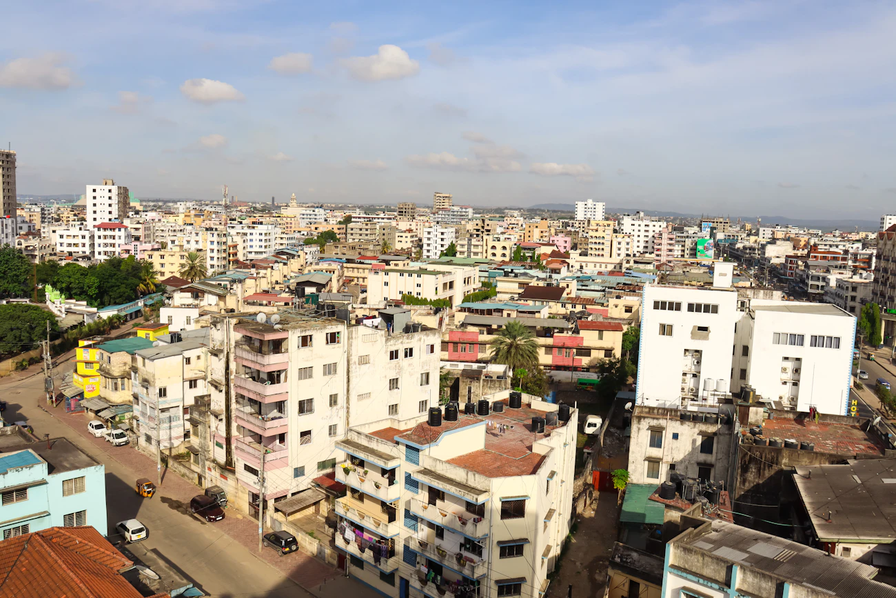 Old Town lanes and market life in Mombasa, ideal for a one-day visit