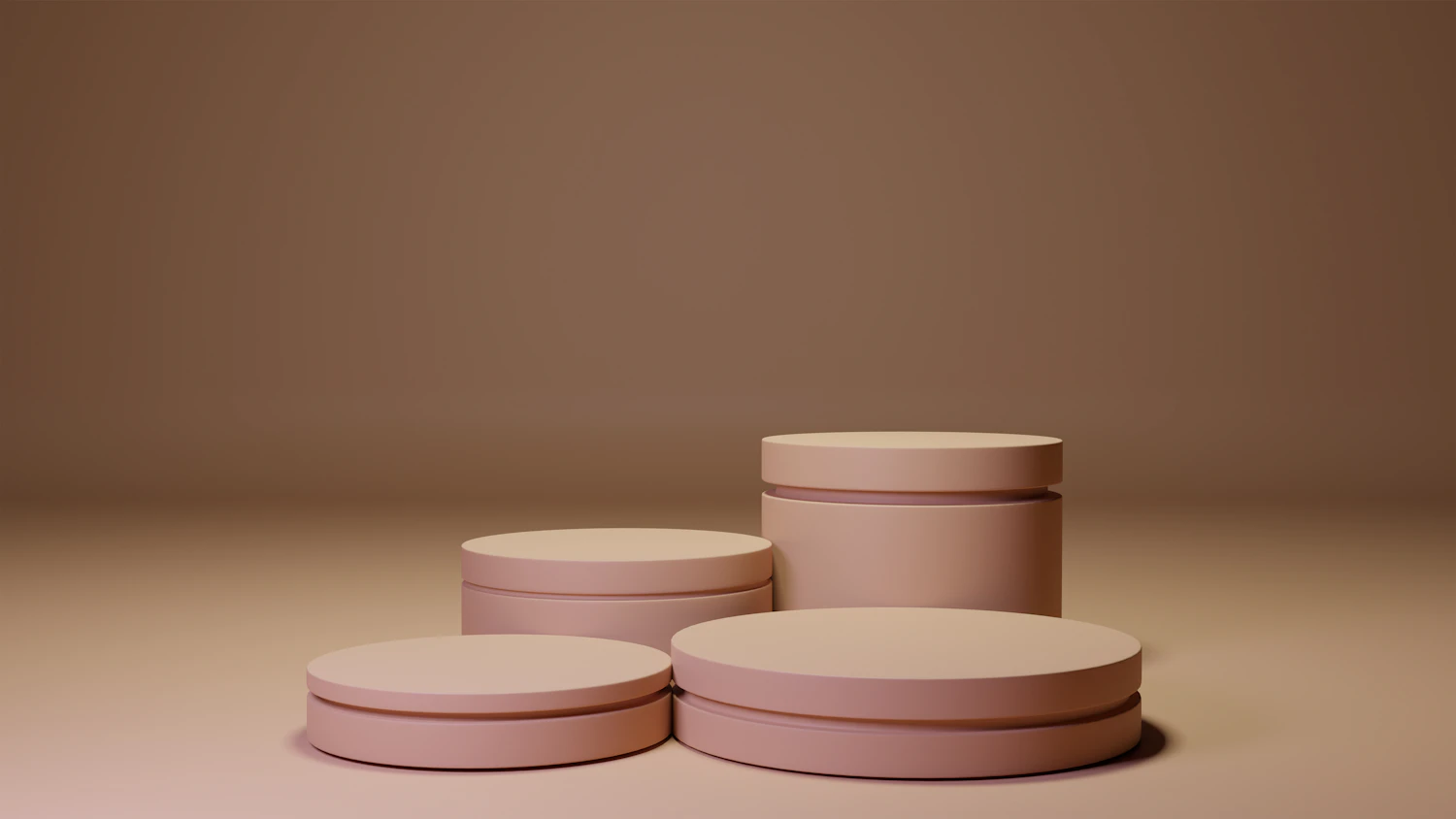 Azelaic 10% Tone Cream, only six left — three blush-pink round pots on a clay-coloured ground