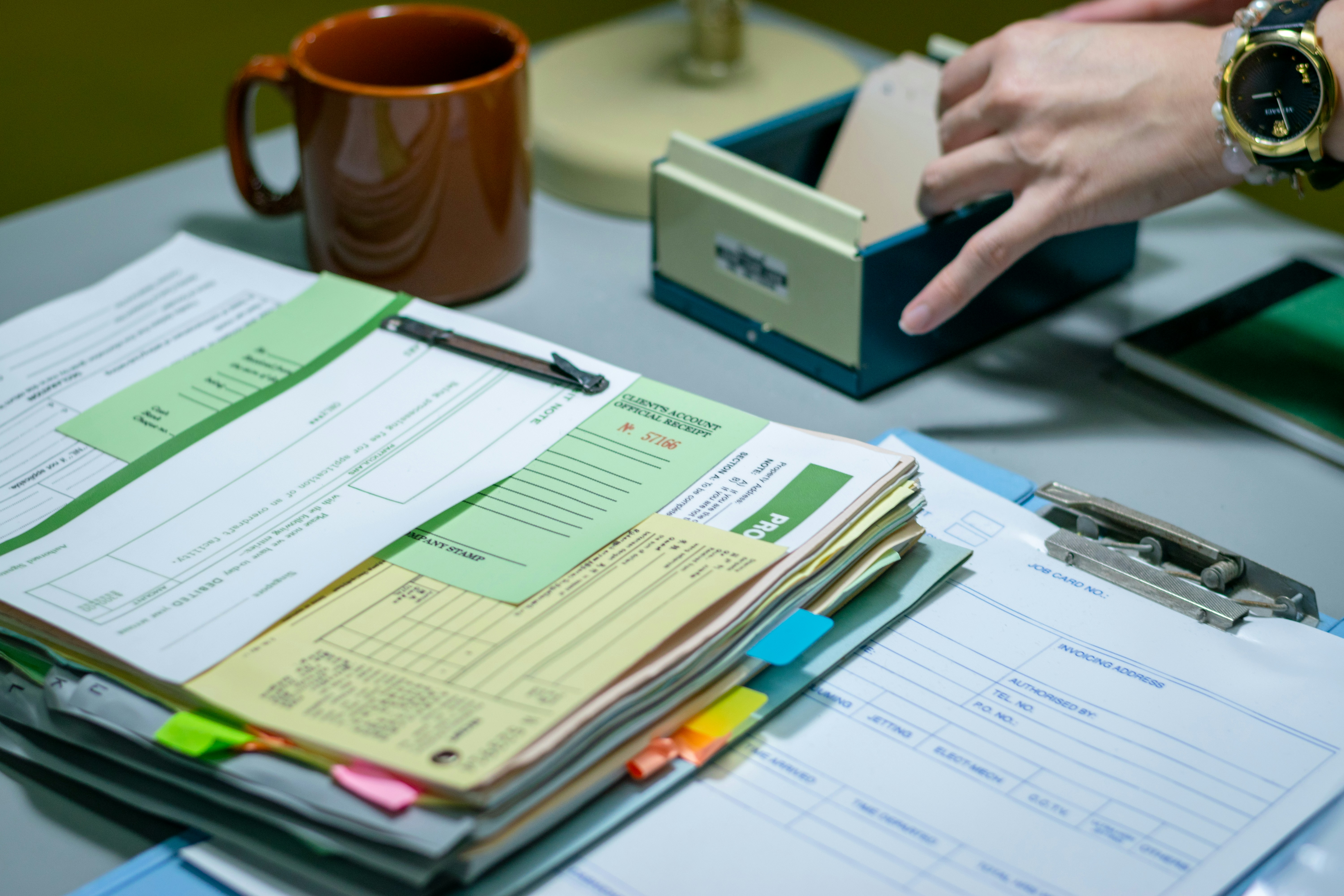 Efficient data entry services for organized business records.