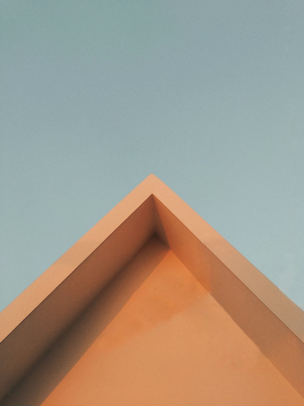 a bird is perched on top of a building