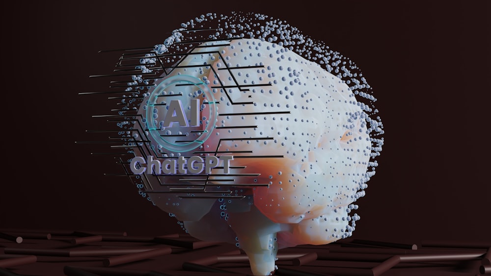 un'immagine digitale di un cervello con la parola cambiamento in esso