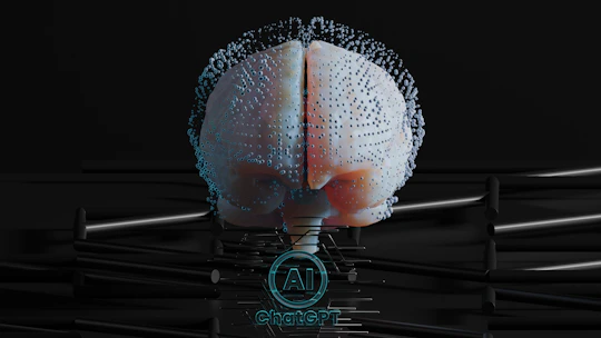 a computer generated image of a human head