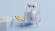 a small robot looking at a book with a magnifying glass