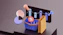 a basket with a target and a target in it