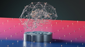 a group of tin cans sitting on top of a blue and pink floor