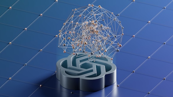 a computer generated image of a circular object