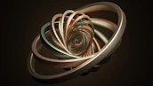 Abstract bronze-accented lines forming a subtle pattern symbolizing strategic non-verbal intelligence.