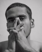 An image depicting a person reflecting on their goals.