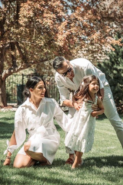 A family enjoying time together in a supportive environment.